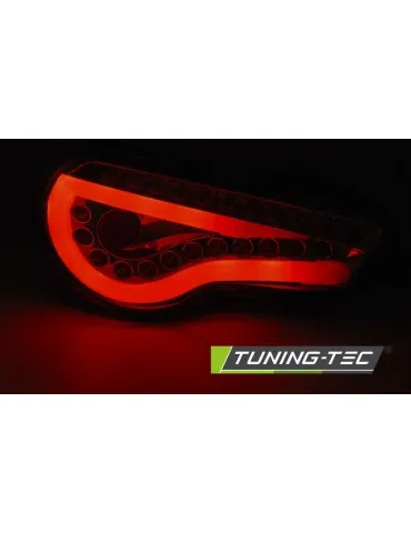 Feux arrière à LED noirs pour TOYOTA GT86 12-16
