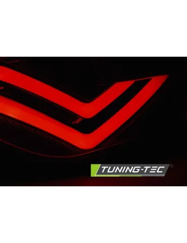 Feux arrière à LED fumés rouges pour SEAT IBIZA 6J 3 portes 06.08-12