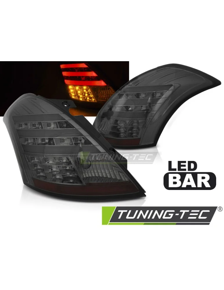 Feux arrière à LED fumés