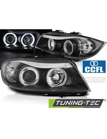 Phares noirs pour BMW E90/E91 03.05-08.08