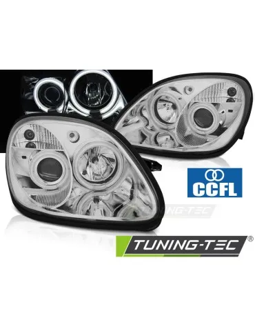 Phares chromés pour MERCEDES R170 SLK 04.96-04