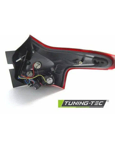 Feux arrière à LED fumés rouges pour FORD FOCUS 3 11-10.14 berline à hayon