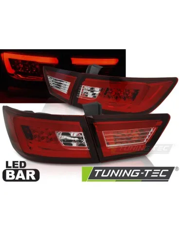 Feux arrière à LED rouges blancs pour RENAULT CLIO IV 13-16 berline à hayon