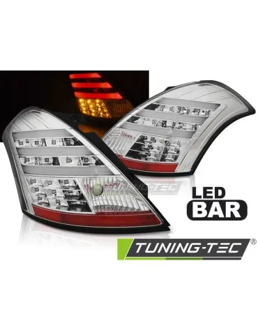 Feux arrière à LED chromés