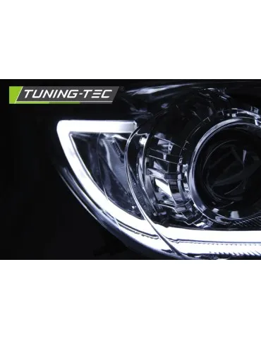 Phares à LED chromés pour MAZDA 3 09-10.13