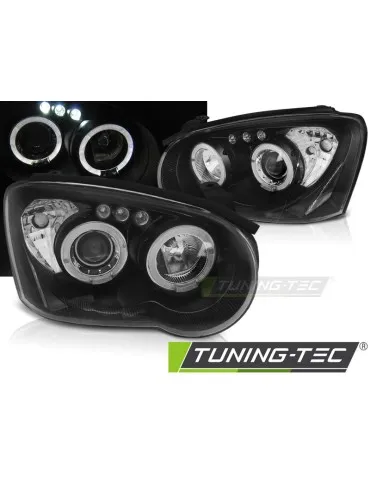 Phares noirs pour SUBARU IMPREZA II GD 03-05