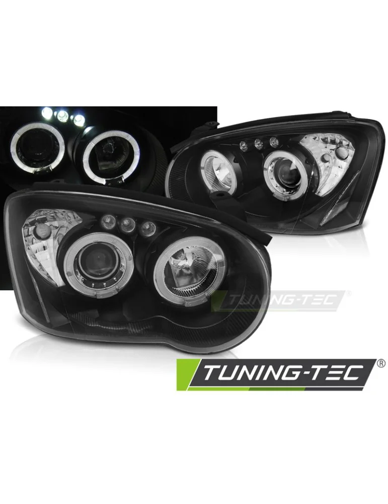 Phares noirs pour SUBARU IMPREZA II GD 03-05