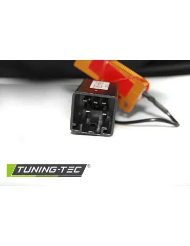 Feux arrière à LED fumés pour FORD FIESTA MK7 08-12 HB
