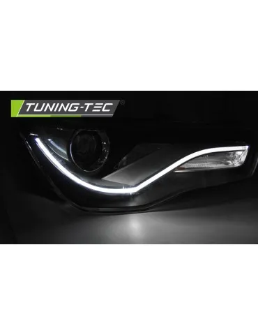Phares noirs pour AUDI A1 04.10-12.14