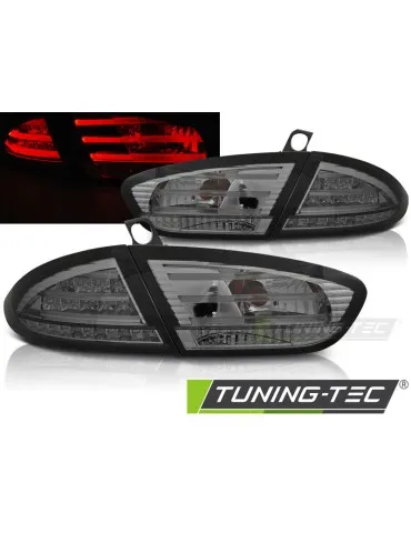 Feux arrière à LED fumés pour SEAT LEON 03.09-12