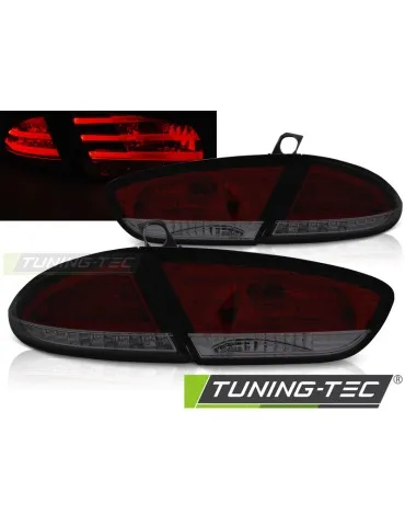 Feux arrière à LED fumés rouges pour SEAT LEON 03.09-12
