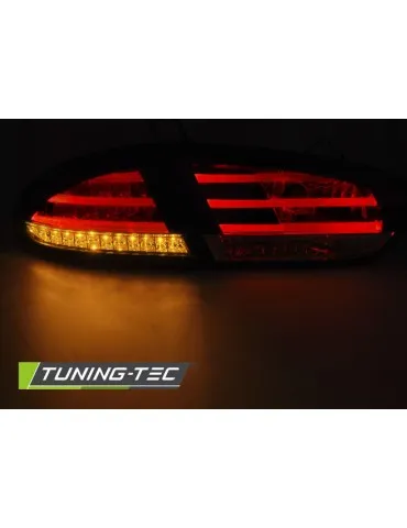 Feux arrière à LED noirs pour SEAT LEON 03.09-12