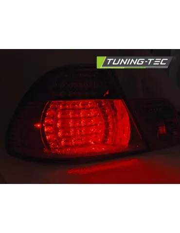 Feux arrière à LED fumés rouges pour BMW E46 04.03-06 Coupé