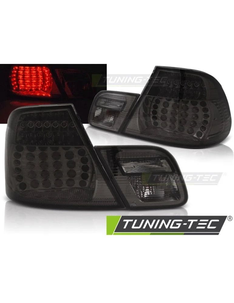 Feux arrière à LED fumés pour BMW E46 04.03-06 Coupé