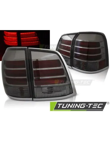 Feux arrière à LED fumés pour TOYOTA LAND CRUISER FJ200 07-15