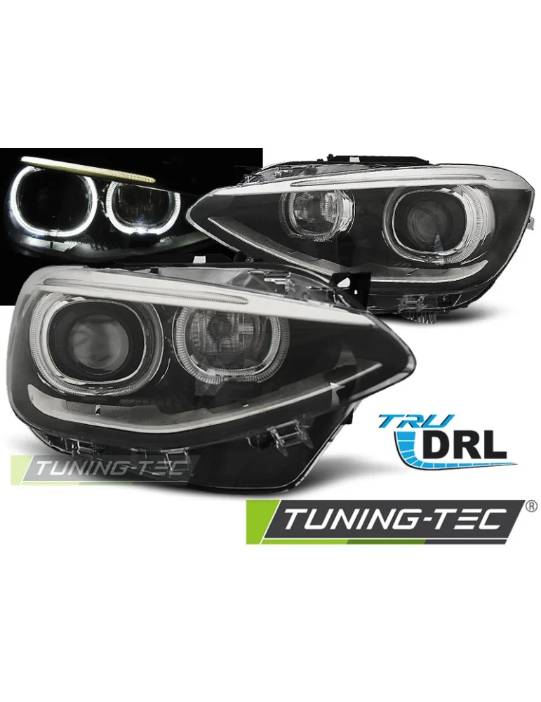 Phares noirs pour BMW F20 21 11-12.14