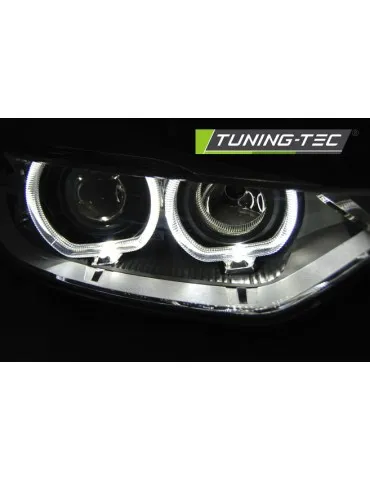 Phares à LED noirs pour BMW F30/F31 10.11 05.15