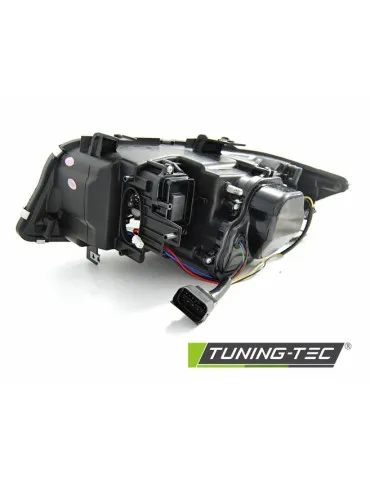 Phares au xénon chromés pour BMW E90/E91 03.05-08.08
