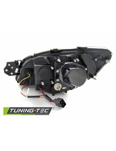 Phares à LED noirs pour SUBARU IMPREZA II GD 06-07