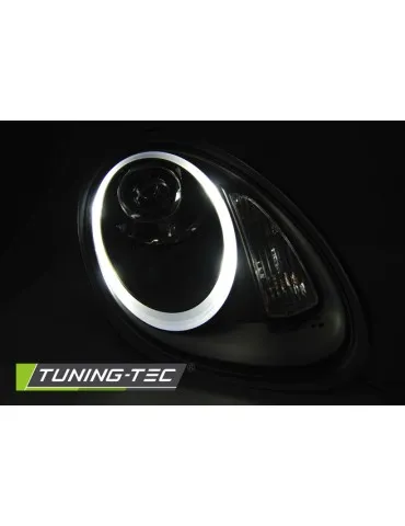 Phares au xénon noirs pour PORSCHE BOXSTER CAYMAN 987 05-08