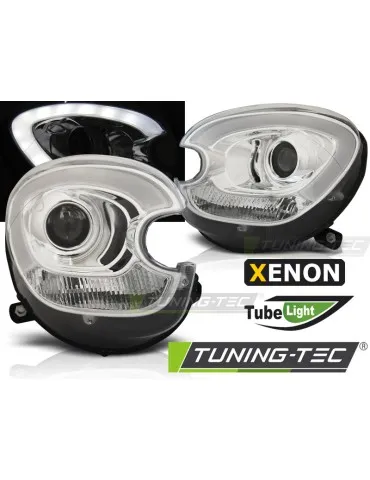 Phares au xénon chromés pour BMW MINI COOPER R60 R61 COUNTRYMAN 10-16