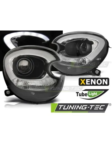 Phares au xénon noirs pour BMW MINI COOPER R60 R61 COUNTRYMAN 10-16