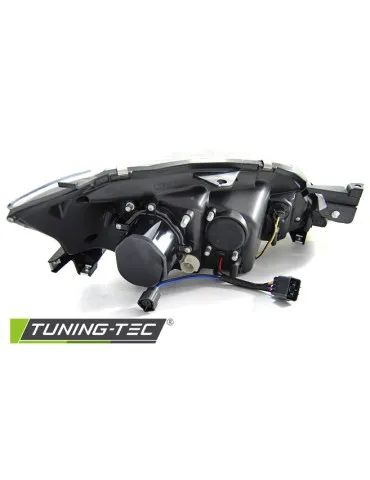 Phares au xénon noirs pour SUBARU IMPREZA III GH 07-12 HID