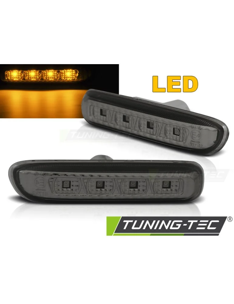 Répétiteurs latéraux à LED fumés pour BMW E46 2 portes 4 portes 98-01