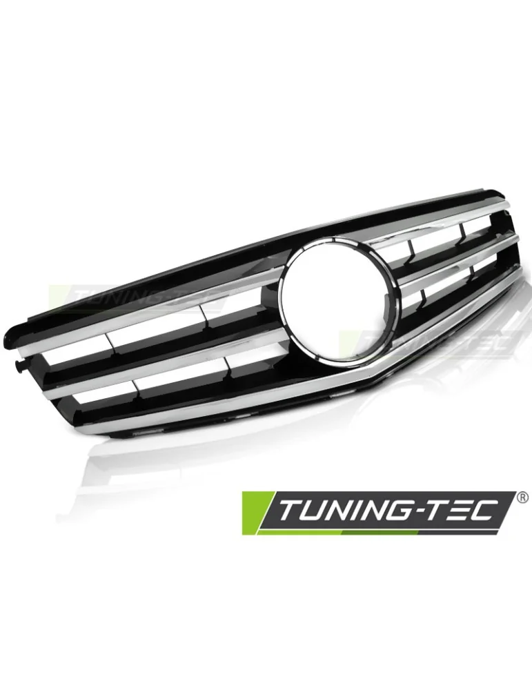 Calandre noire chromée pour MERCEDES W204 07-14