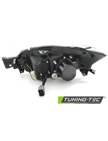 Phares à LED noirs pour SUBARU IMPREZA III GH 07-12
