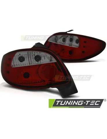 Feux arrière fumés rouges pour PEUGEOT 206 10.98