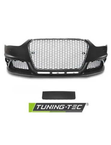Pare-chocs avant noir chromé pour AUDI A4 B8 12-15