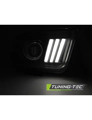 Phares à LED noirs pour FORD MUSTANG 04-09
