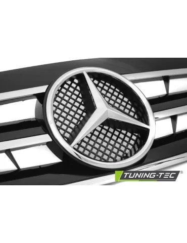 Calandre noire chromée pour MERCEDES W203 00-07