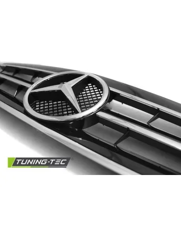 Calandre noire chromée pour MERCEDES W203 00-07