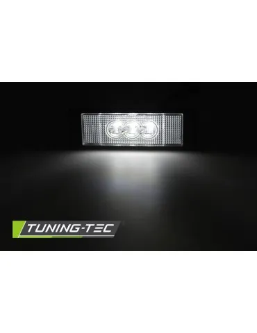 Éclairage de plaque à LED transparent pour BMW E63/E64/E81/E87/Z4/MINI
