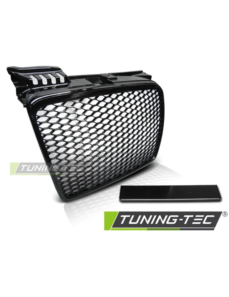 Calandre noire pour GRILL AUDI A4 B7 11.04-03.08