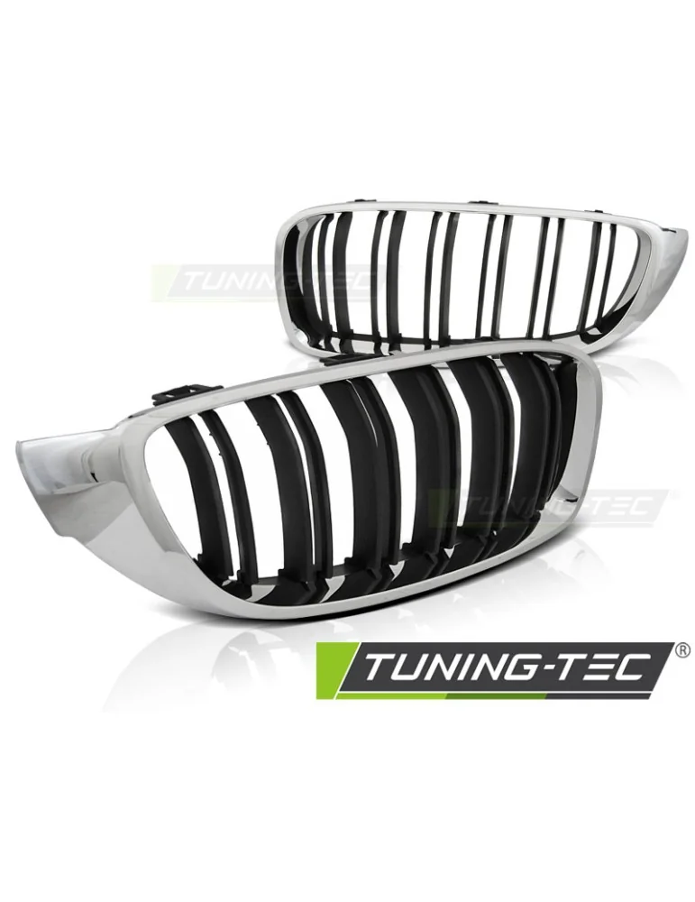 Calandre noire chromée pour BMW F32,F33,F36 13