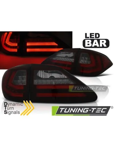 Feux arrière à LED fumés rouges pour LEXUS RX III 350 09-12