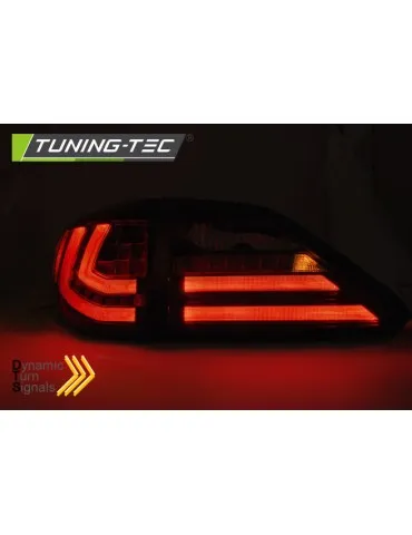 Feux arrière à LED fumés rouges pour LEXUS RX III 350 09-12