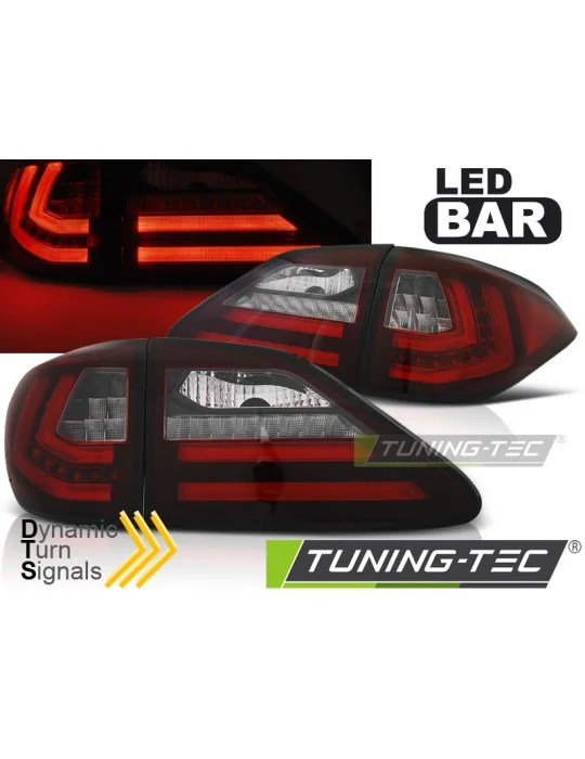 Feux arrière à LED rouges blancs pour Lexus RX III 350 (2009 - 2012)