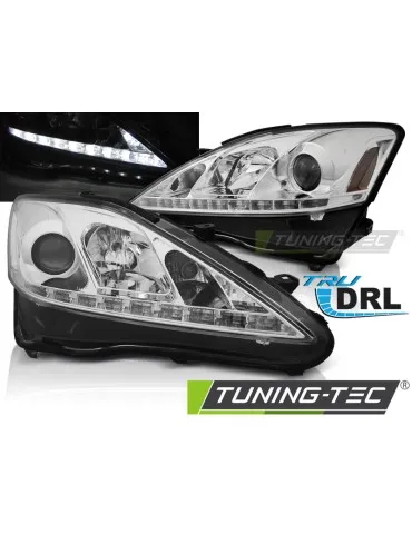 Phares chromés pour LEXUS IS 06-13