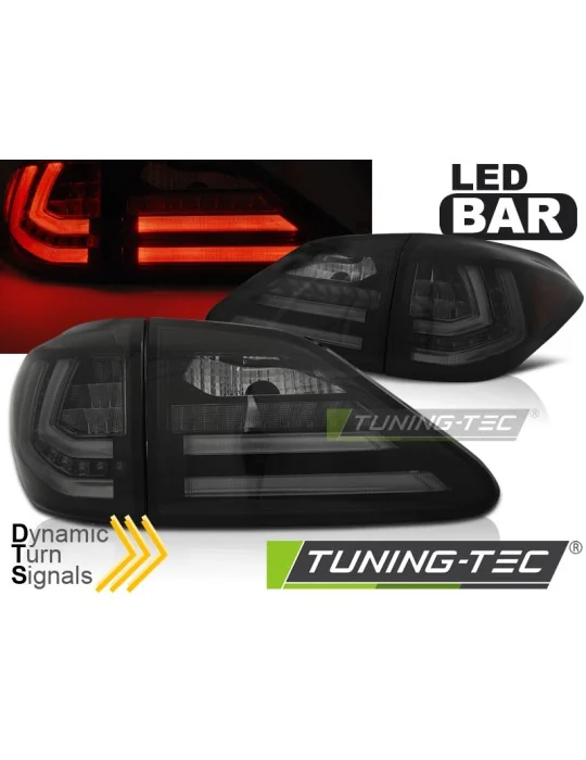 Feux arrière à LED fumés pour Lexus RX III 350 (2009 - 2012)