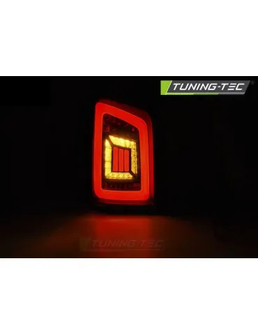 Feux arrière à LED noirs fumés blancs pour VW T5 04.03-09 10-15 TRANSPORTER