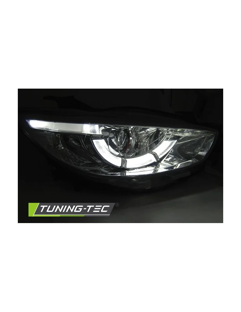 Phares au xénon chromés pour MAZDA CX5 11-15 TRUE