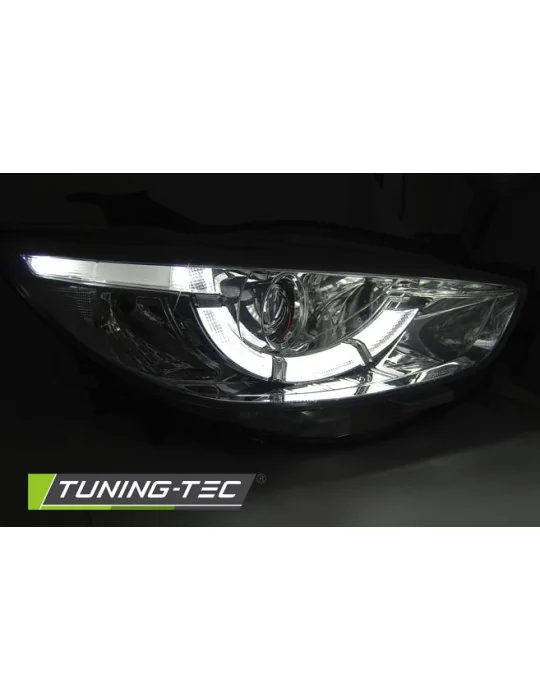 Phares au xénon chromés pour Mazda CX5 True (2011 - 2015)