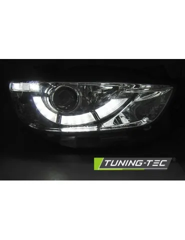 Phares chromés pour MAZDA CX5 11-15 TRUE