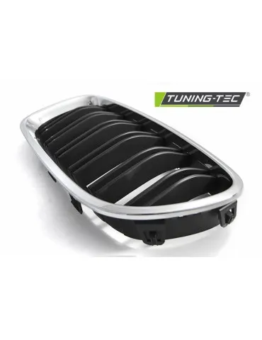 Calandre noire chromée pour BMW F10 F11 10-16