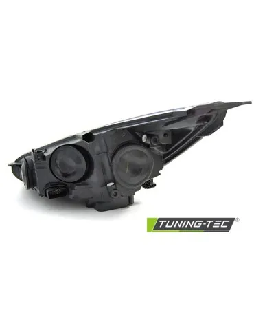 Phares à LED noirs pour FORD FOCUS MK3 14-18