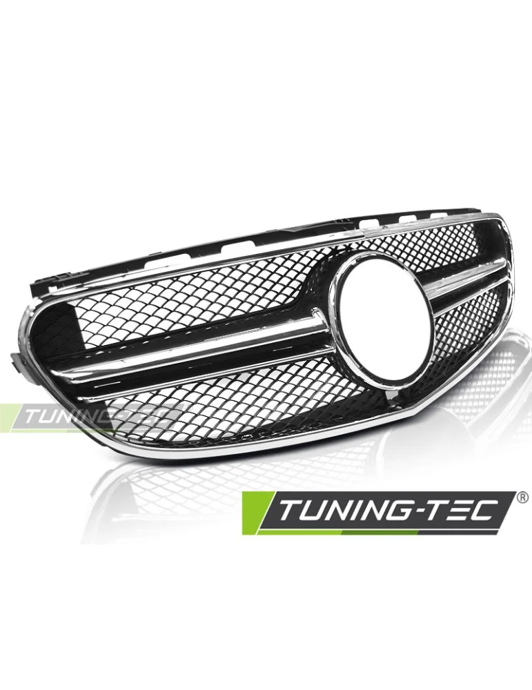Calandre noire chromée pour MERCEDES W212 13-16